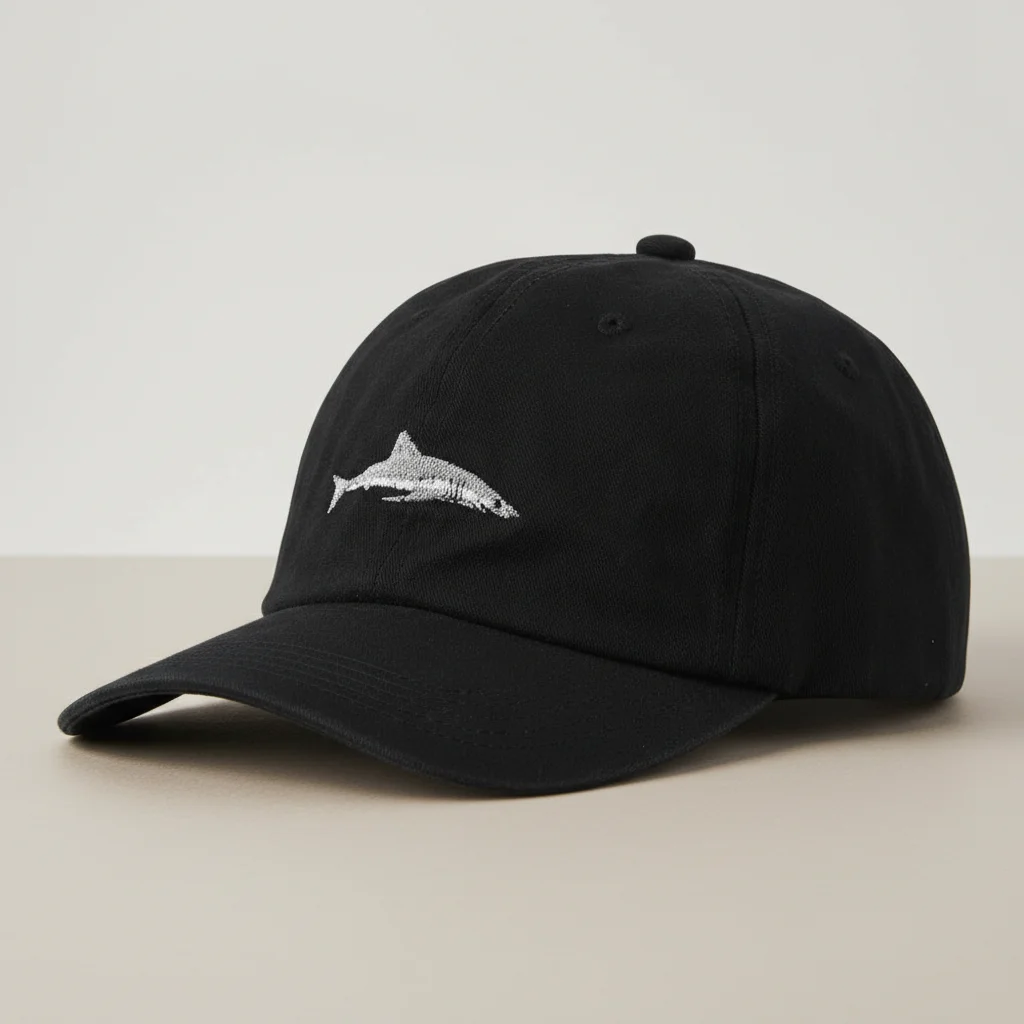 casquette vintage coton délavé motif marin - Vue 1 - casquette vintage