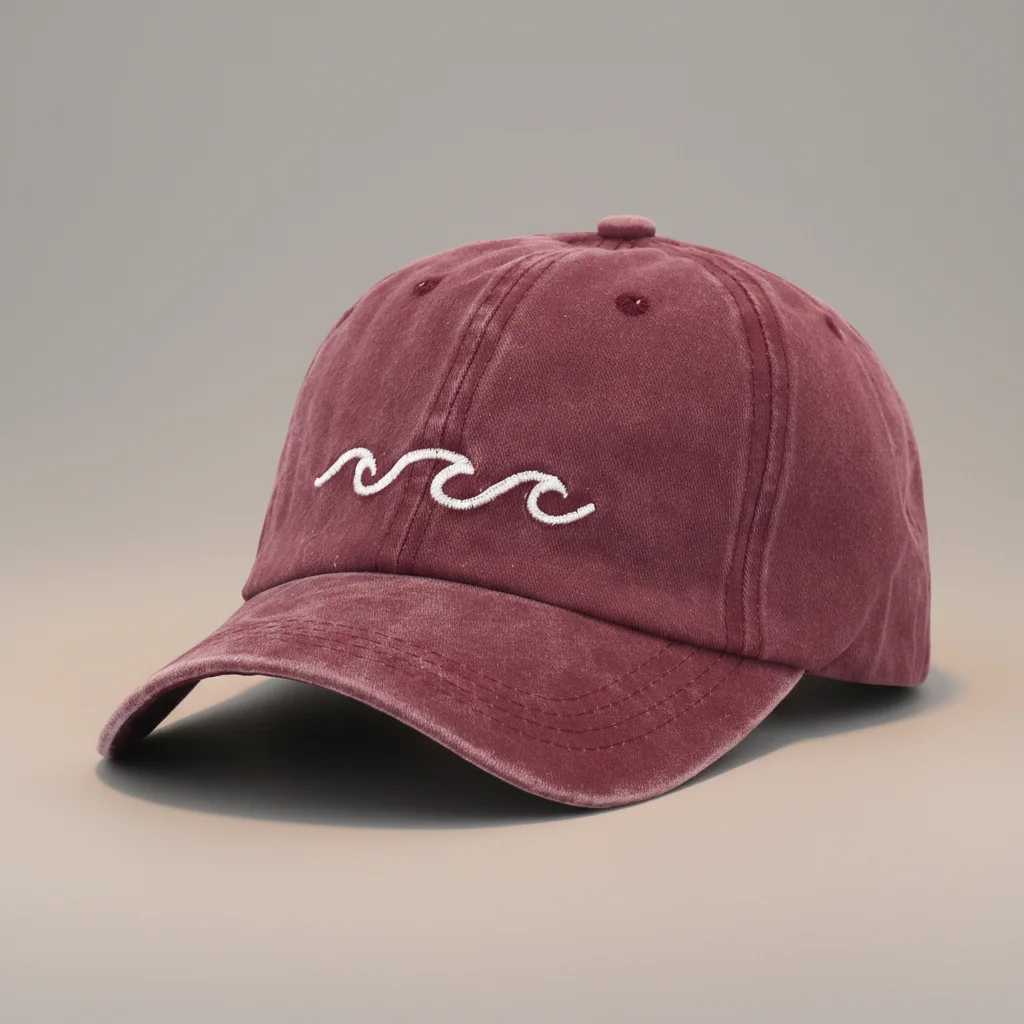 casquette vintage coton délavé motif marin - Vue 10 - casquette vintage