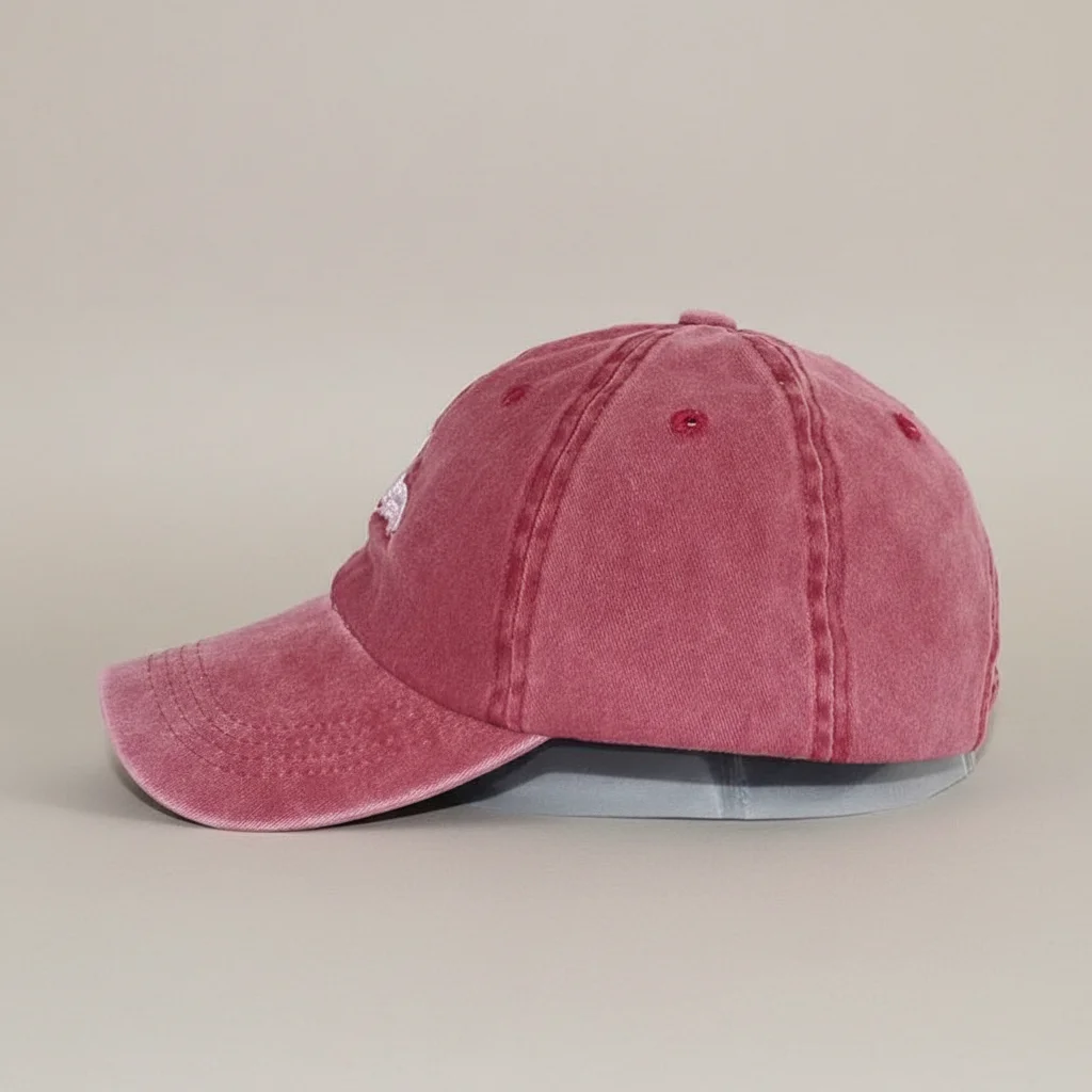 casquette vintage coton délavé motif marin - Vue 10 - casquette vintage