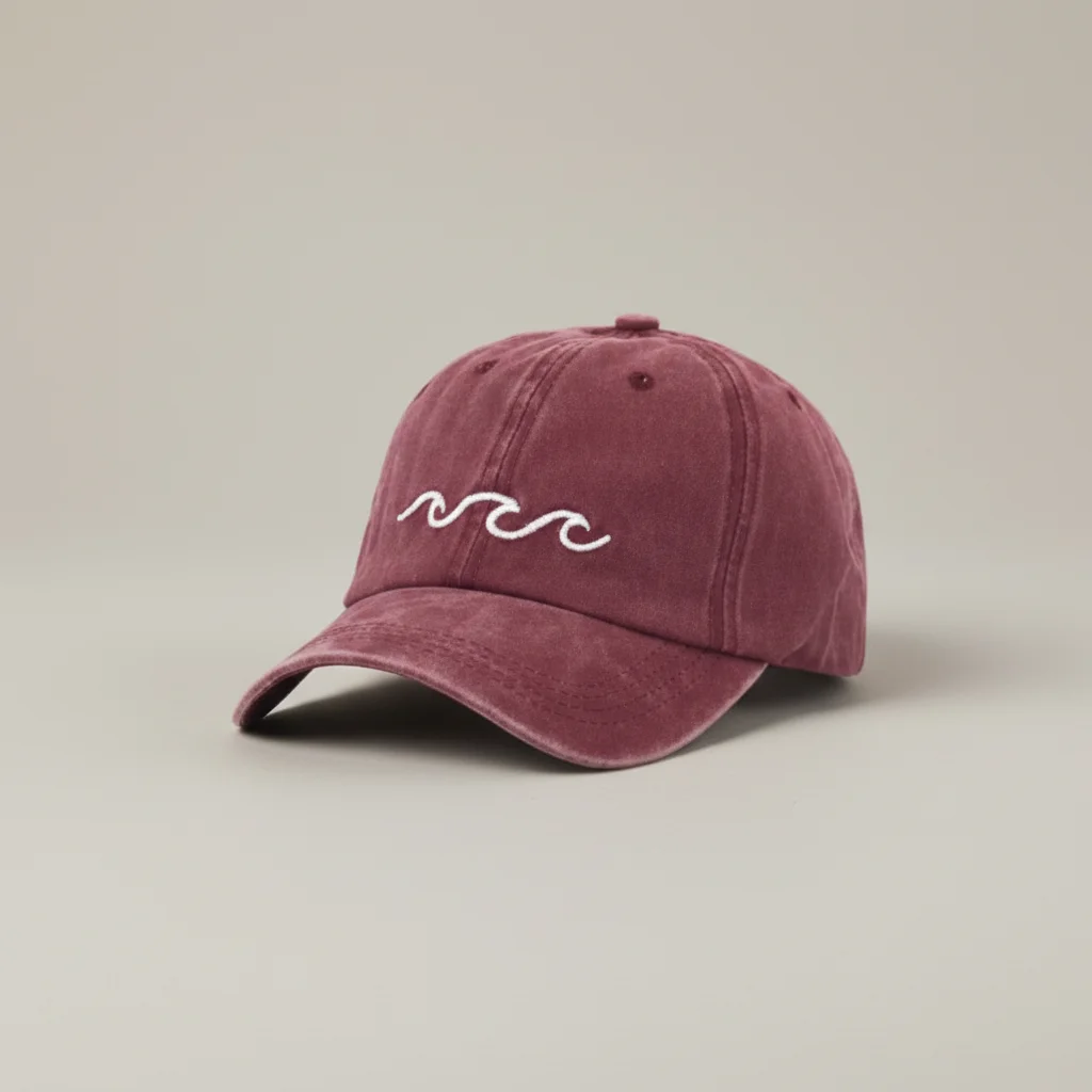 casquette vintage coton délavé motif marin - Vue 12 - casquette vintage