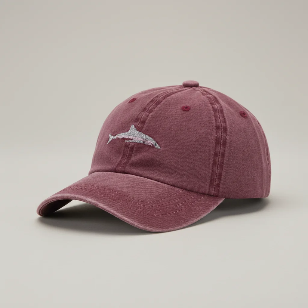casquette vintage coton délavé motif marin - Vue 12 - casquette vintage