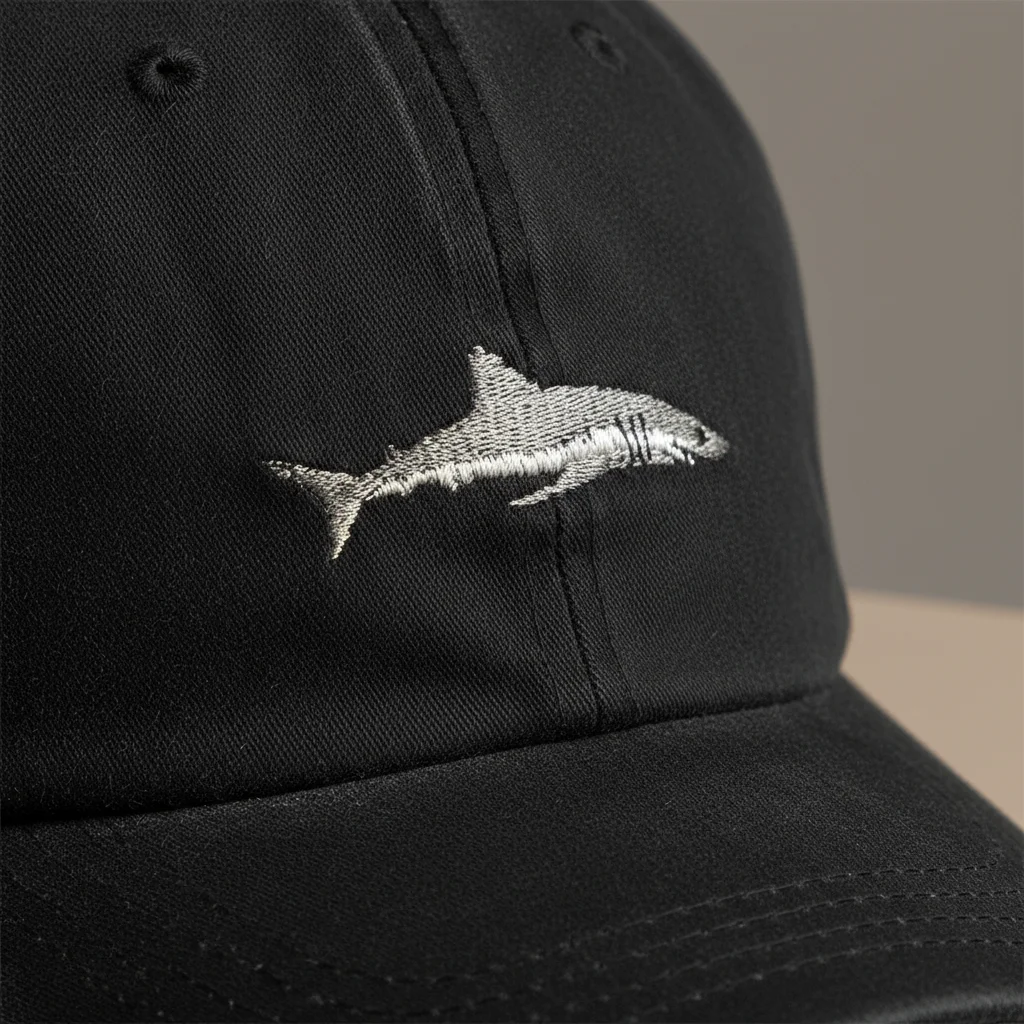 casquette vintage coton délavé motif marin - Vue 4 - casquette vintage