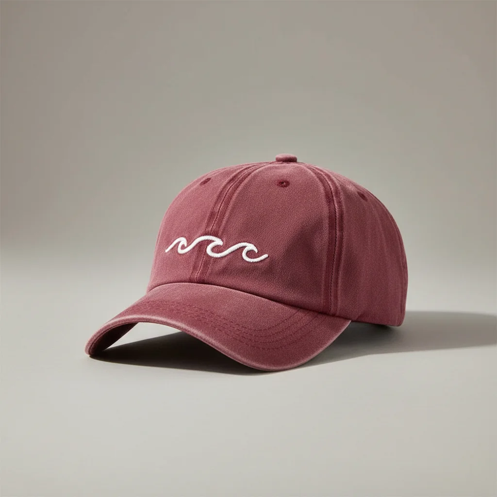 casquette vintage coton délavé motif marin - Vue 7 - casquette vintage
