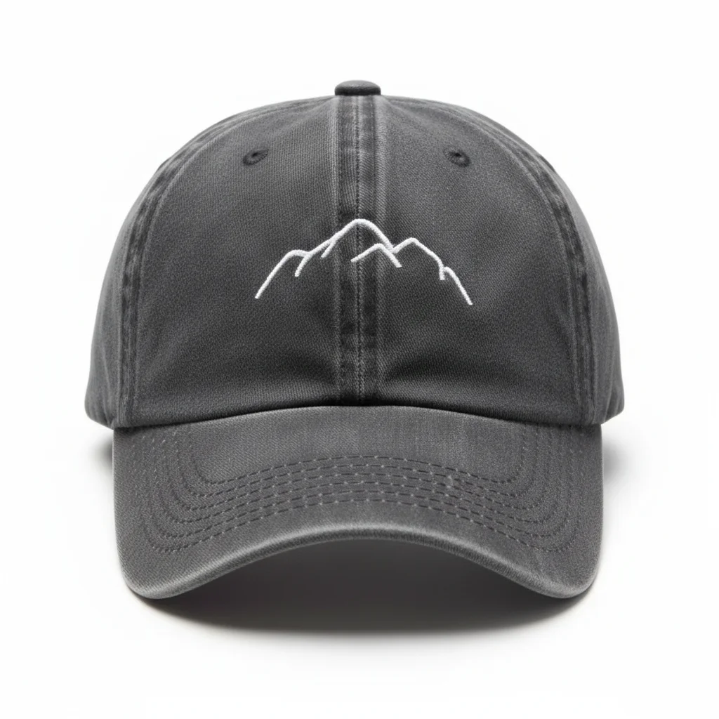casquette vintage coton délavé randonnée - Vue 1 - casquette vintage