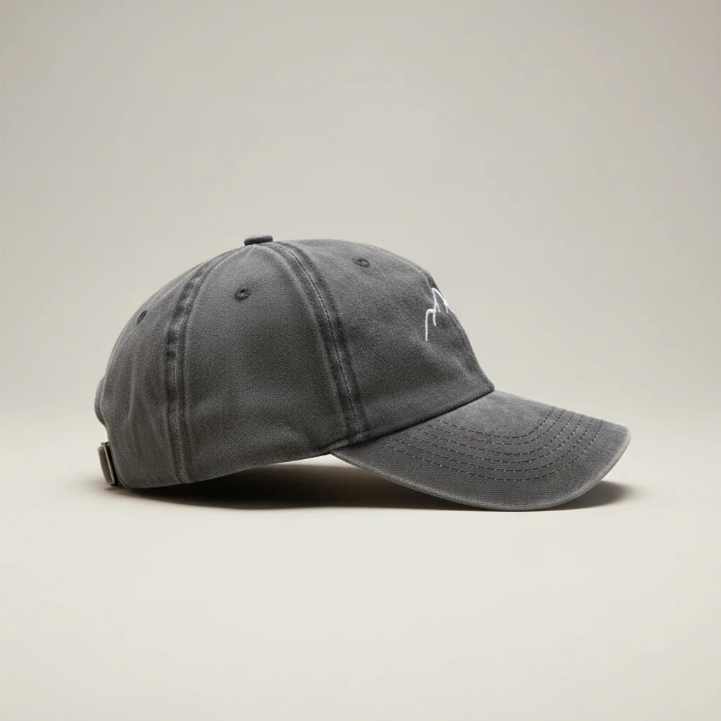 casquette vintage coton délavé randonnée - Vue 2 - casquette vintage