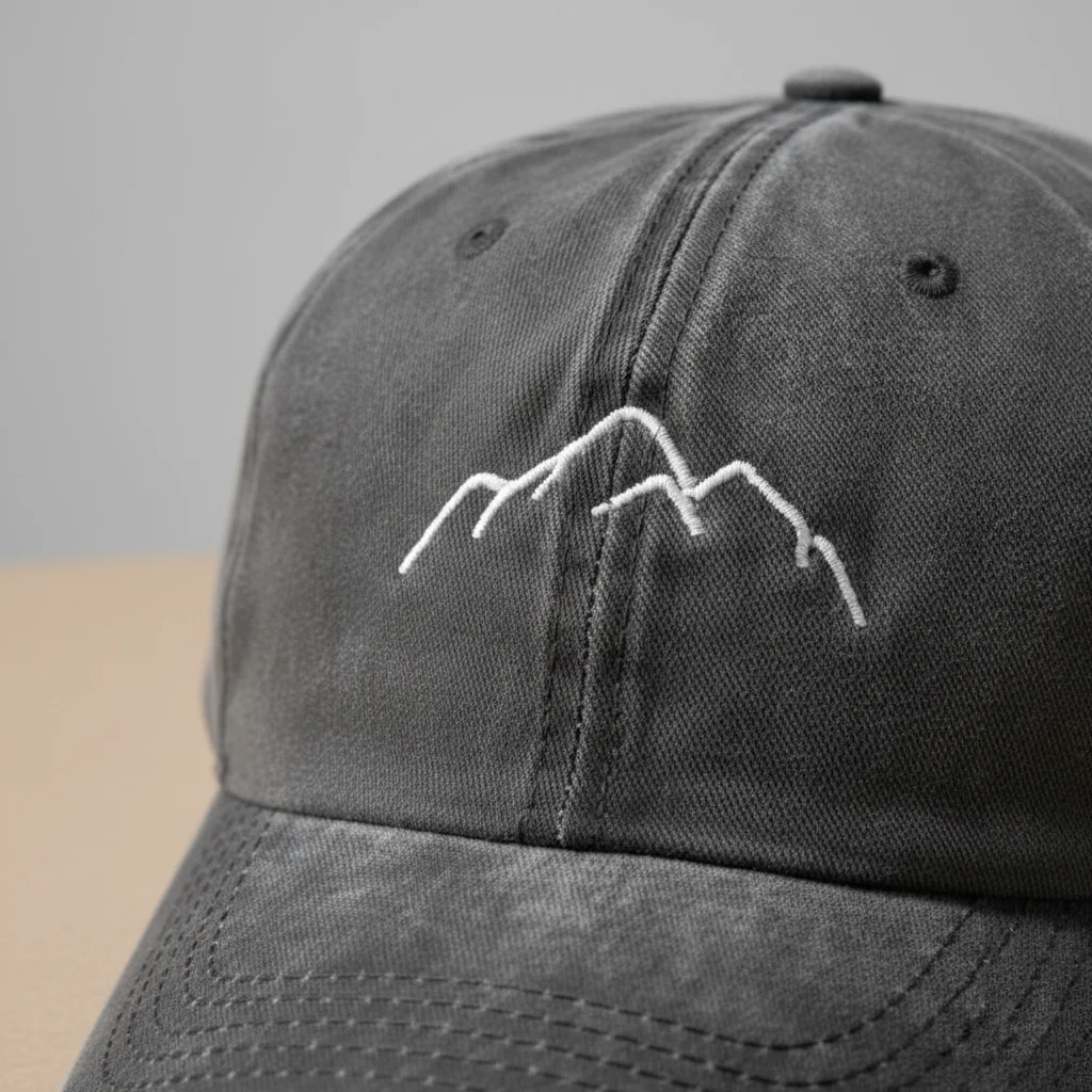 casquette vintage coton délavé randonnée - Vue 4 - casquette vintage