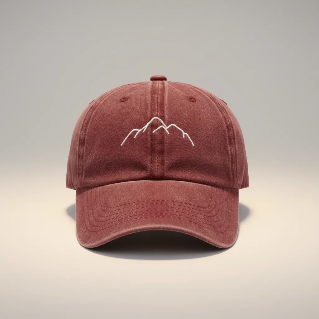 casquette vintage coton délavé randonnée - Vue 8 - casquette vintage