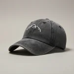 casquette vintage coton délavé randonnée unisexe - Vue 1 - casquette vintage