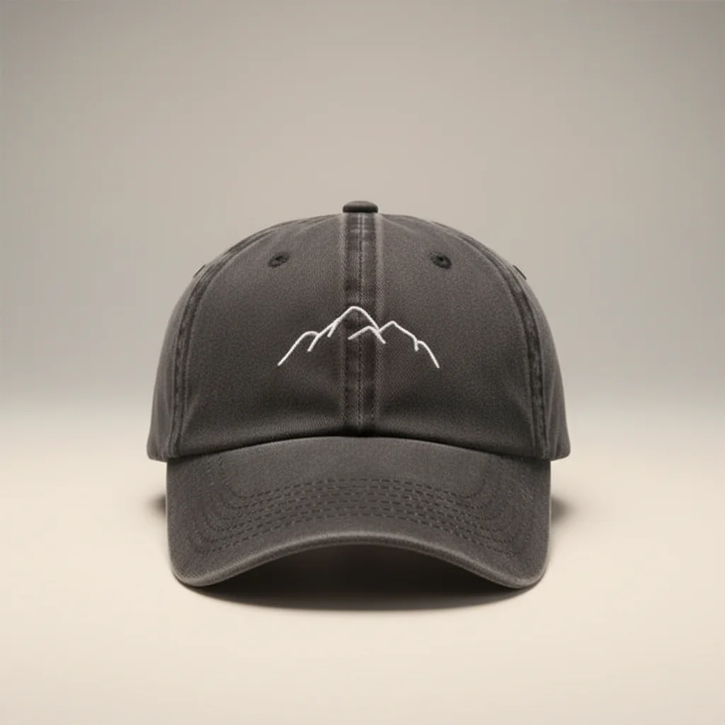 casquette vintage coton délavé randonnée unisexe - Vue 12 - casquette vintage