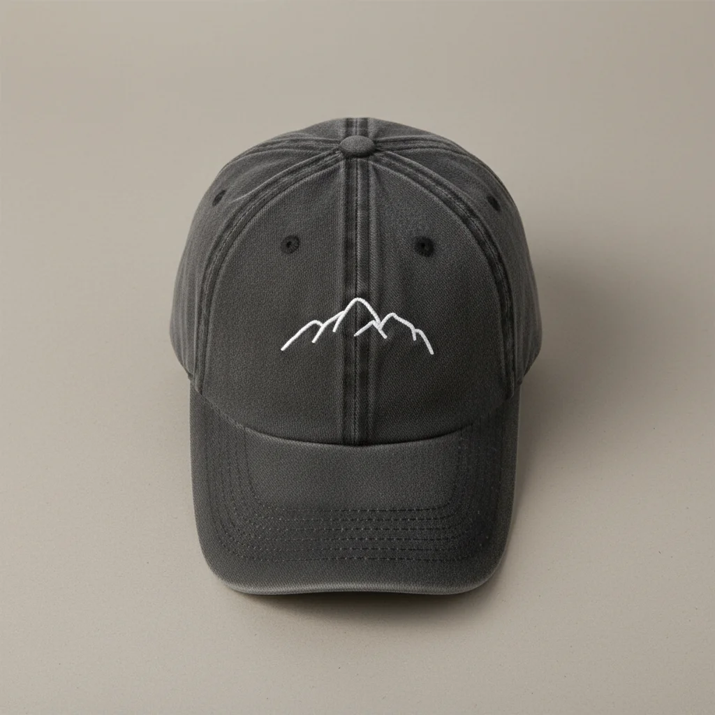 casquette vintage coton délavé randonnée unisexe - Vue 3 - casquette vintage