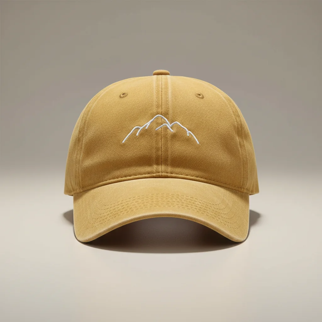 casquette vintage coton délavé randonnée unisexe - Vue 6 - casquette vintage