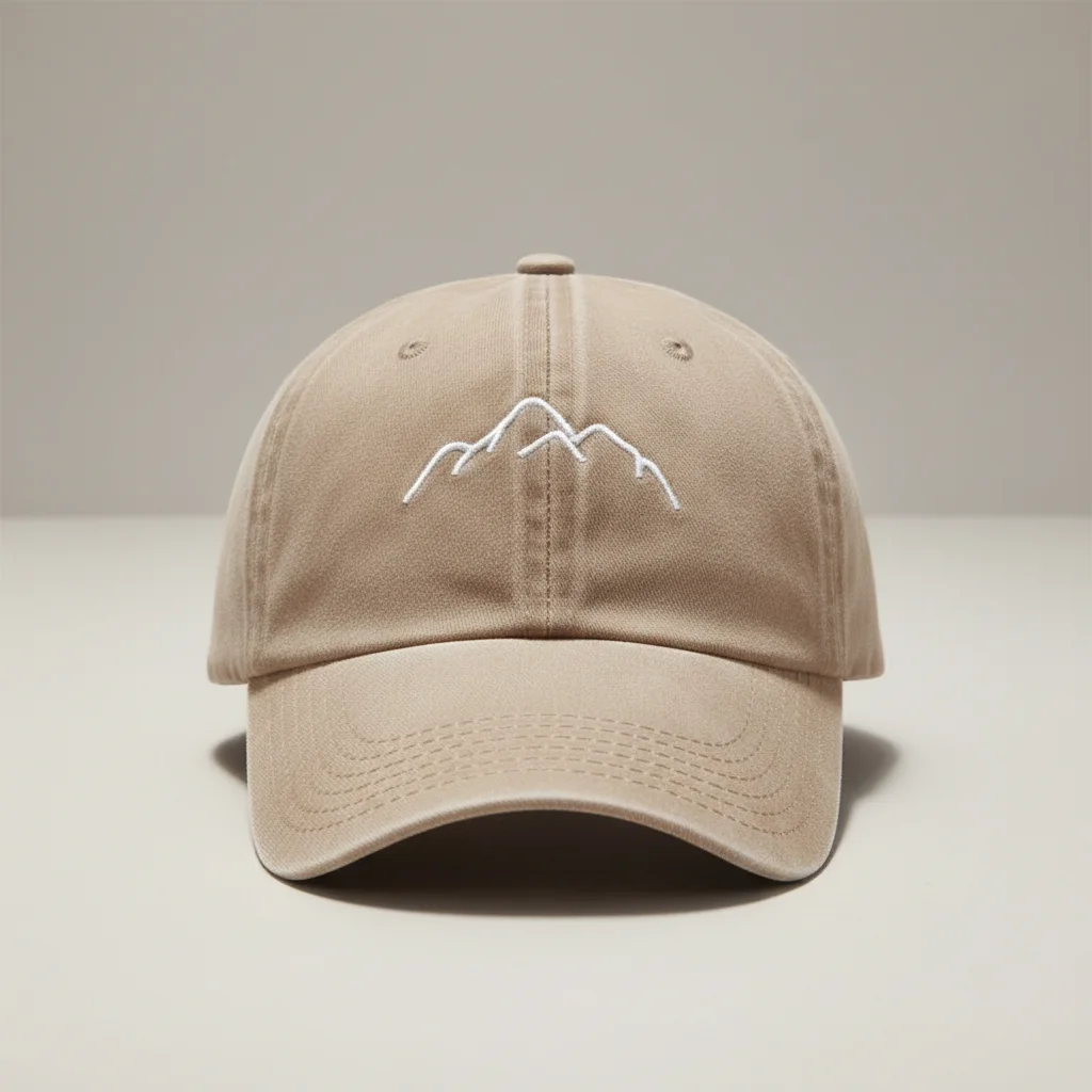 casquette vintage coton délavé randonnée unisexe - Vue 8 - casquette vintage