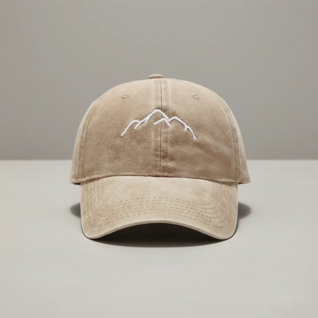 casquette vintage coton délavé randonnée unisexe - Vue 9 - casquette vintage