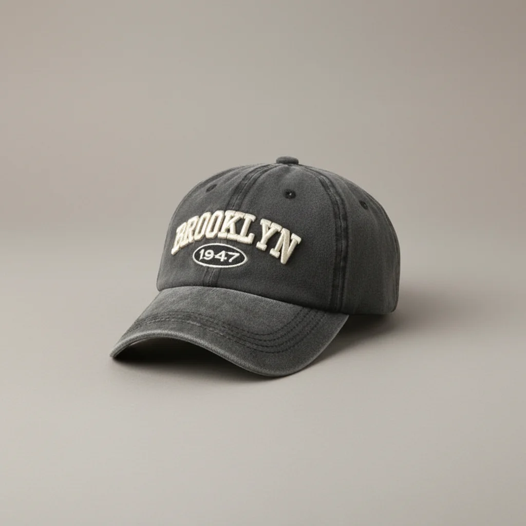 casquette vintage coton look usé quotidien - Vue 12 - casquette vintage