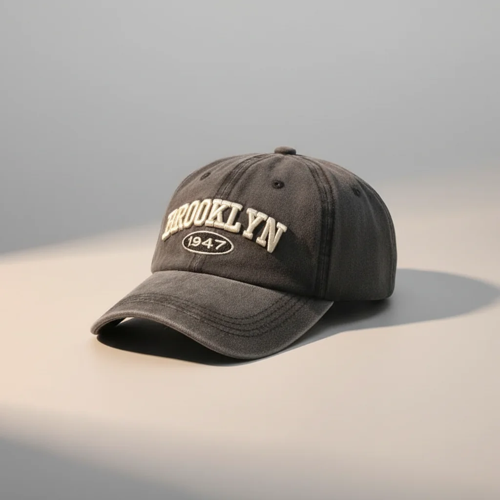 casquette vintage coton look usé quotidien - Vue 15 - casquette vintage