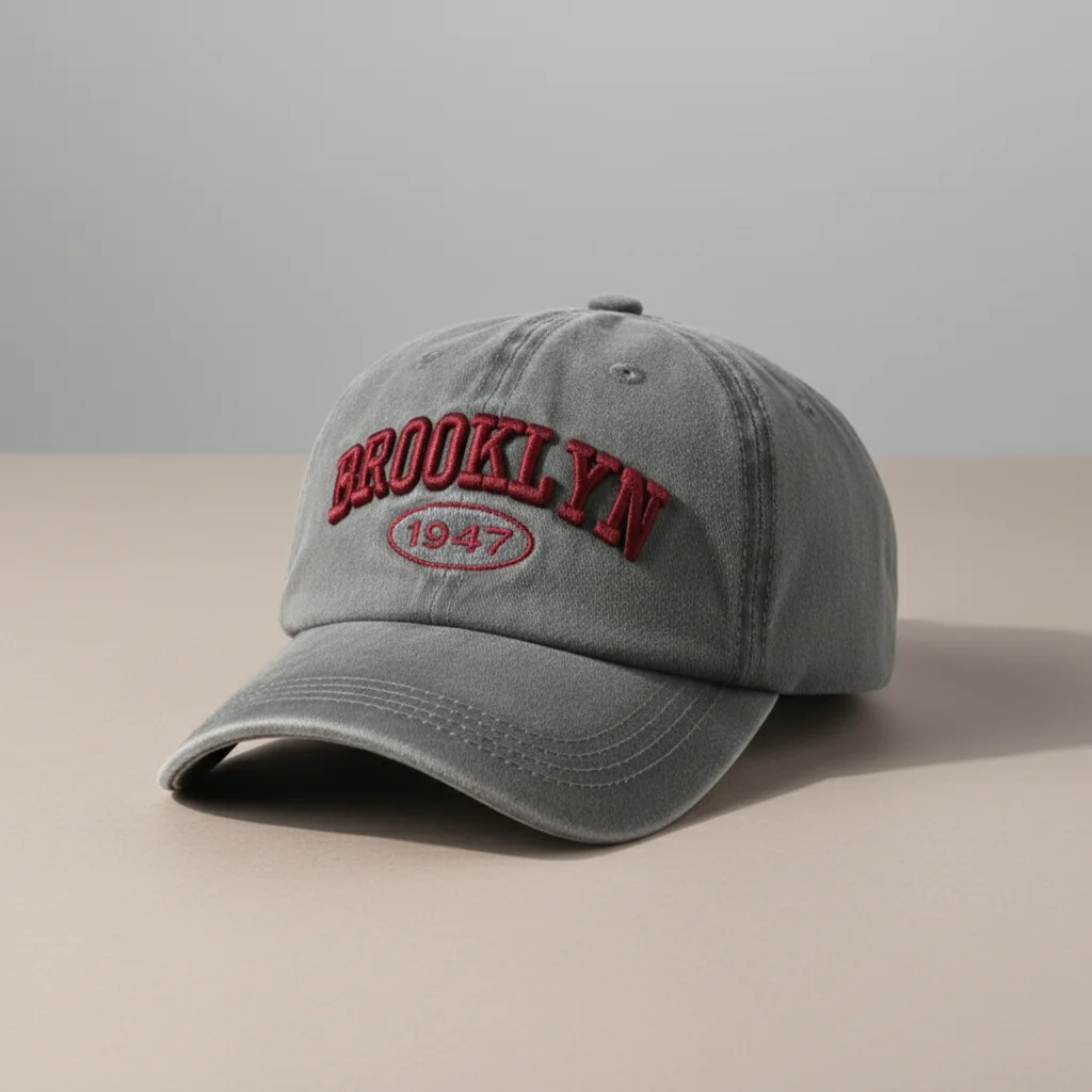 casquette vintage coton look usé quotidien - Vue 7 - casquette vintage