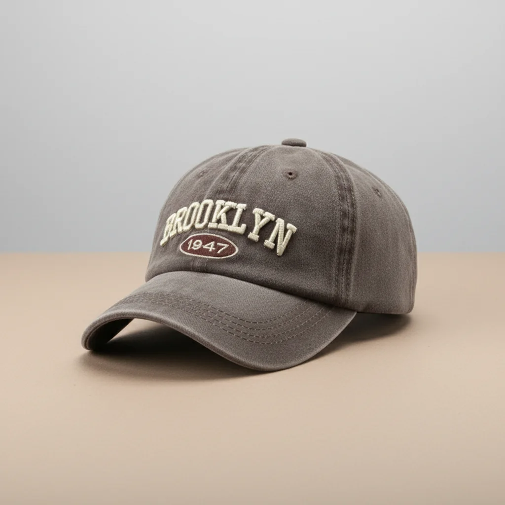 casquette vintage coton look usé quotidien - Vue 9 - casquette vintage
