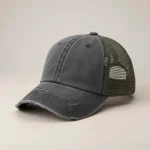 casquette vintage coton queue de cheval femme - Vue 1 - casquette vintage