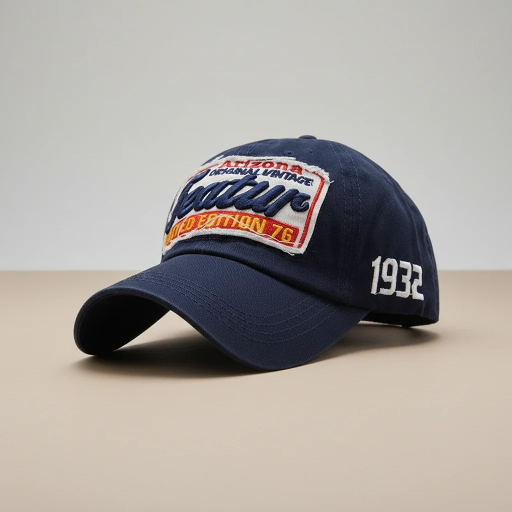 casquette vintage coton style arizona - Vue 10 - casquette vintage