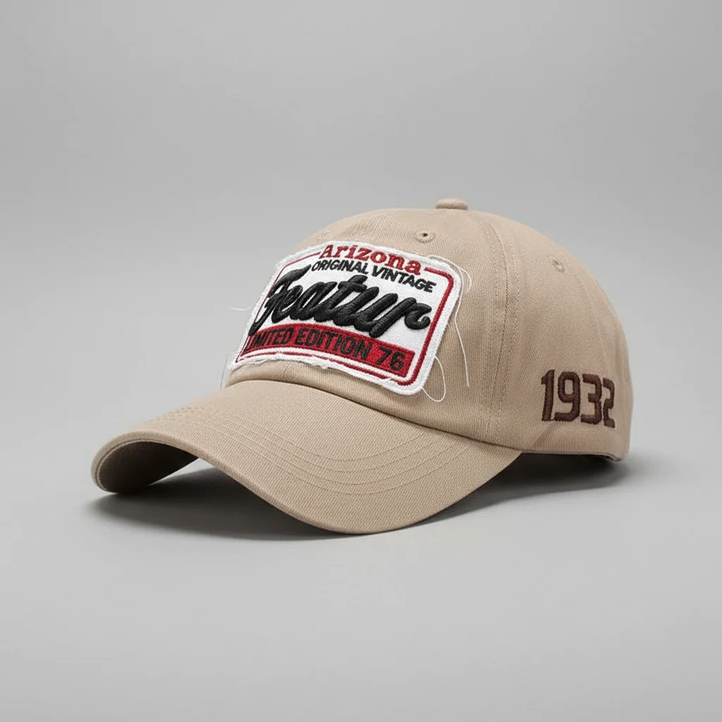 casquette vintage coton style arizona - Vue 5 - casquette vintage