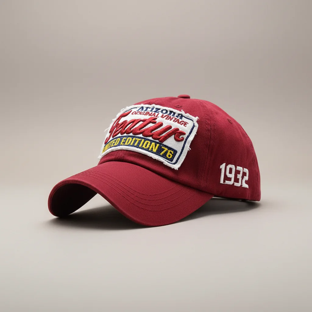 casquette vintage coton style arizona - Vue 6 - casquette vintage