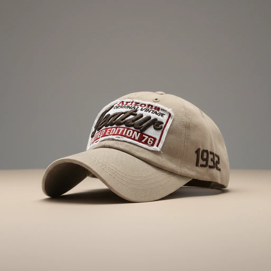 casquette vintage coton style arizona - Vue 8 - casquette vintage