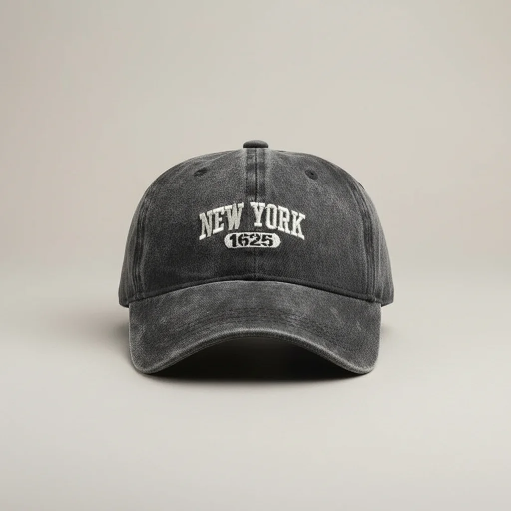 casquette vintage coton style baseball - Vue 1 - casquette vintage