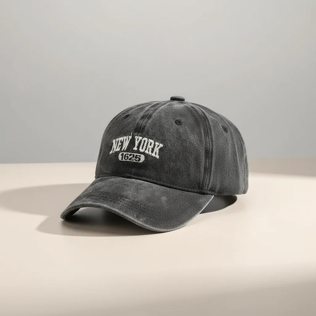 casquette vintage coton style baseball - Vue 3 - casquette vintage