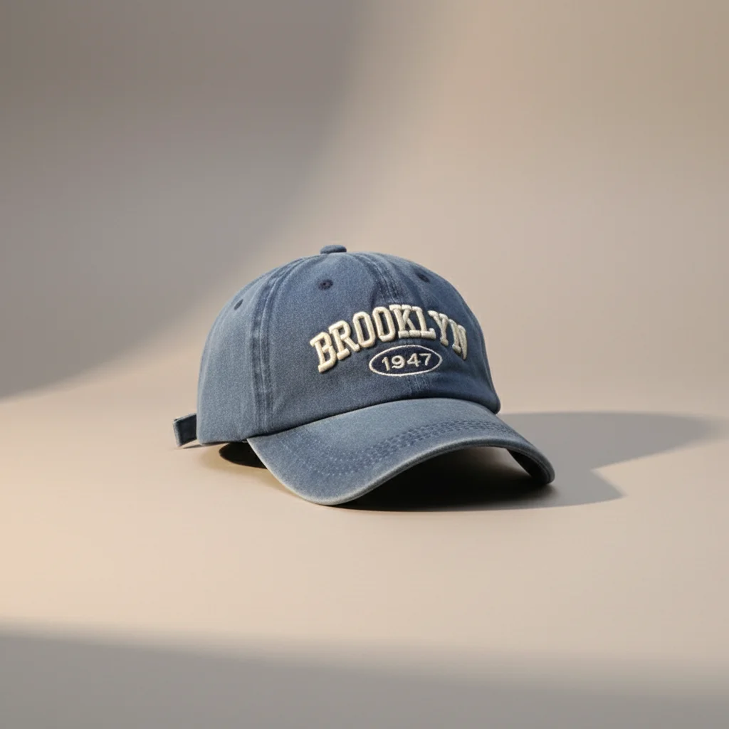 Casquette vintage coton style baseball ajustable - Vue 10 - casquette vintage