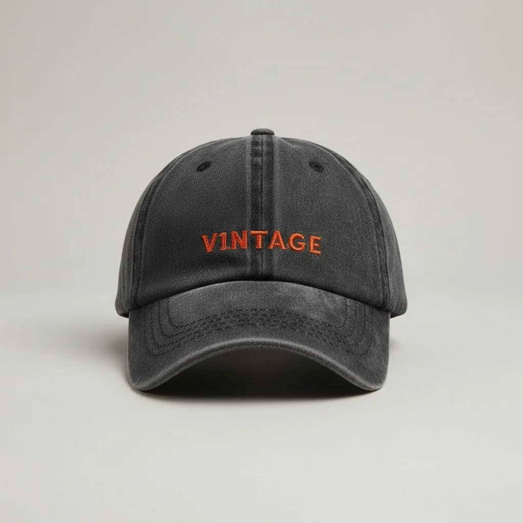 casquette vintage coton style baseball ajustable - Vue 14 - casquette vintage