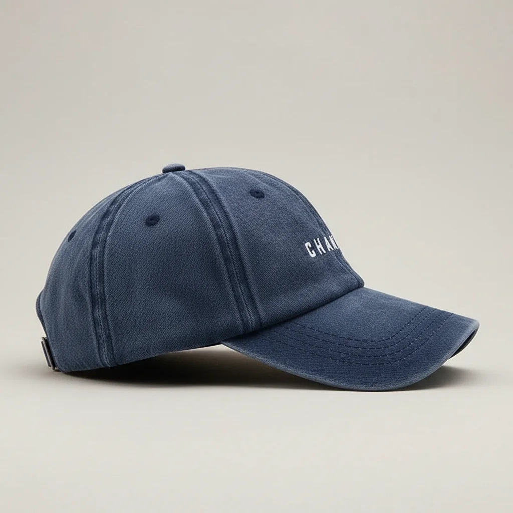 casquette vintage coton style baseball ajustable - Vue 2 - casquette vintage