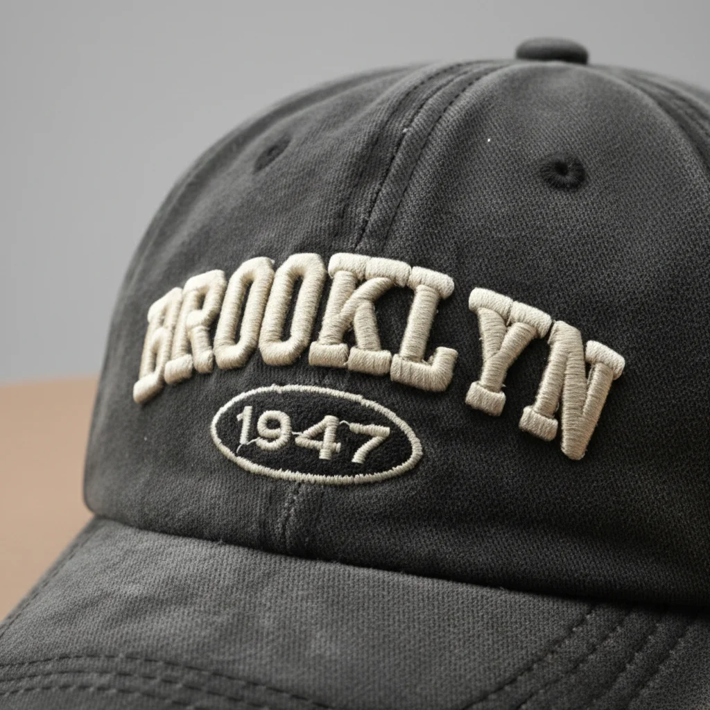 Casquette vintage coton style baseball ajustable - Vue 4 - casquette vintage