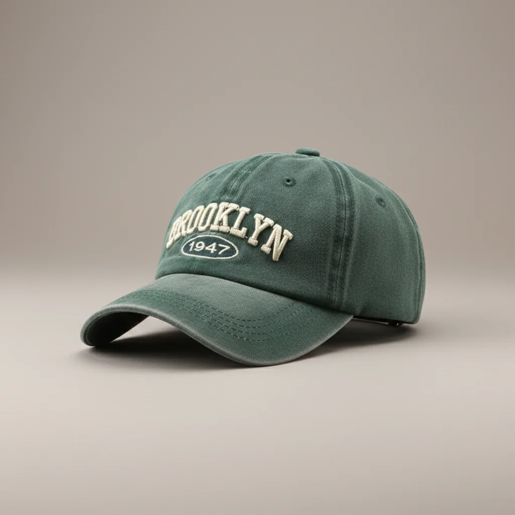 Casquette vintage coton style baseball ajustable - Vue 6 - casquette vintage