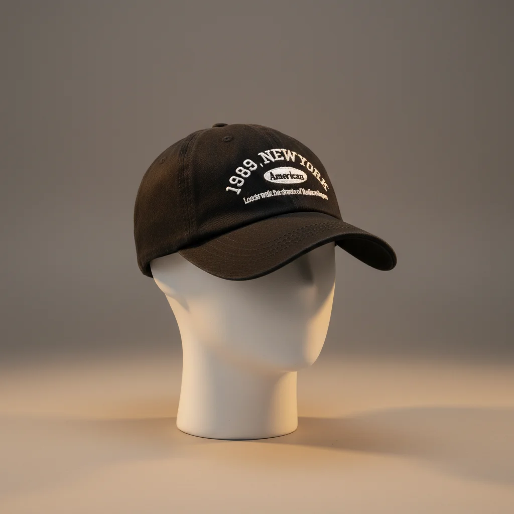 casquette vintage coton style baseball unisexe - Vue 5 - casquette vintage