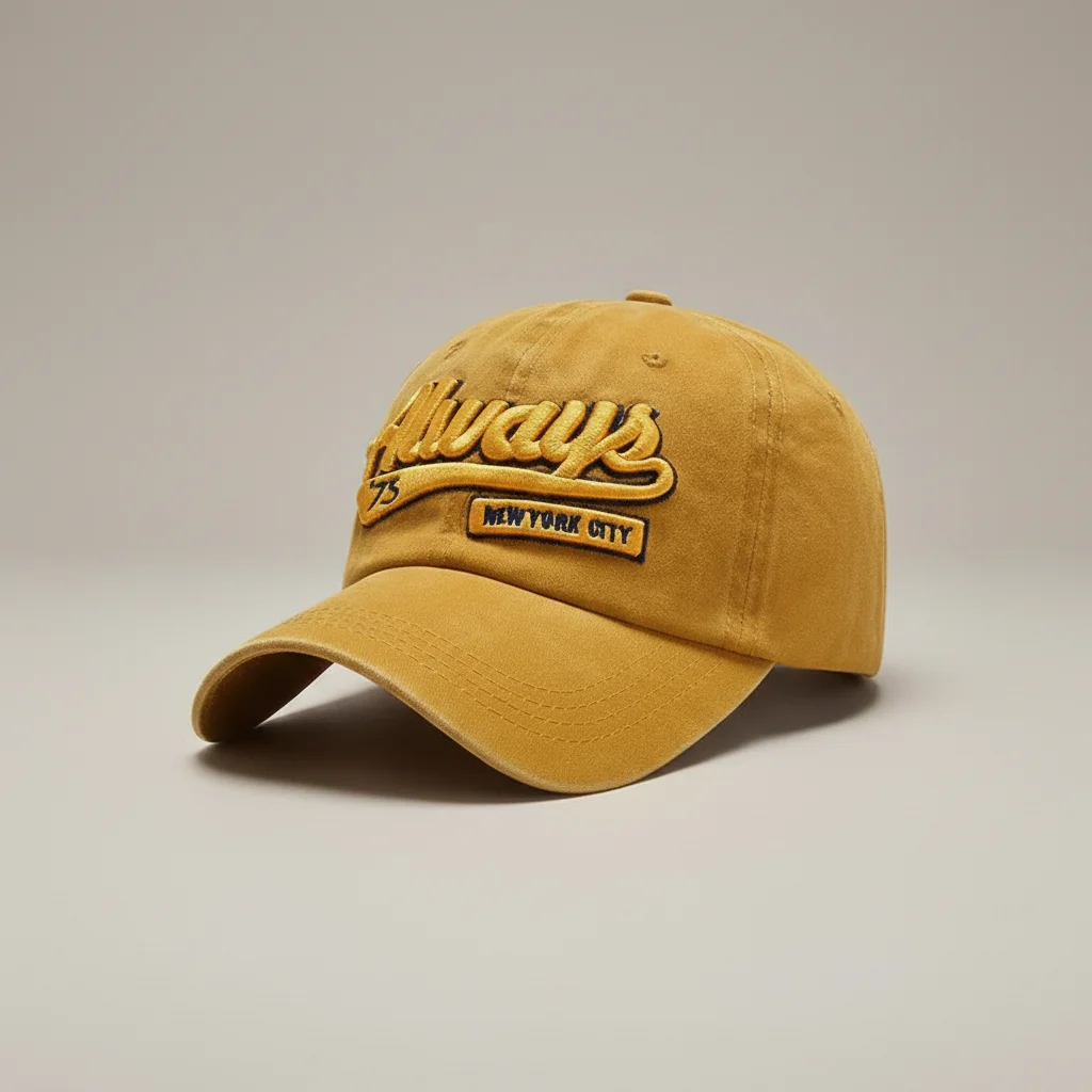 casquette vintage coton style décontracté ajustable - Vue 10 - casquette vintage