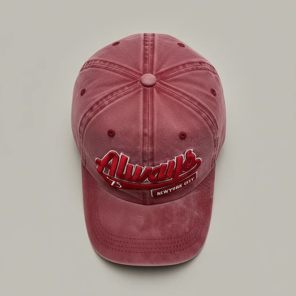 casquette vintage coton style décontracté ajustable - Vue 3 - casquette vintage