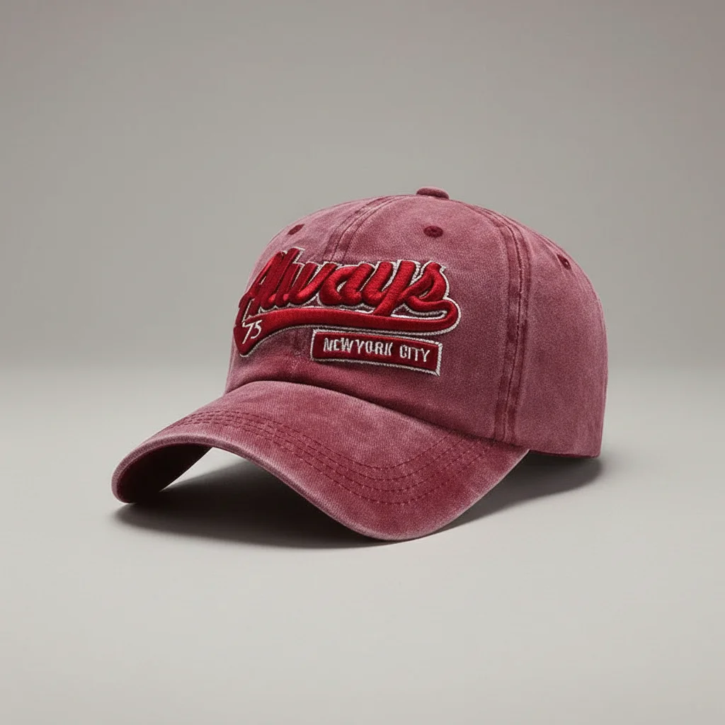 casquette vintage coton style décontracté ajustable - Vue 6 - casquette vintage