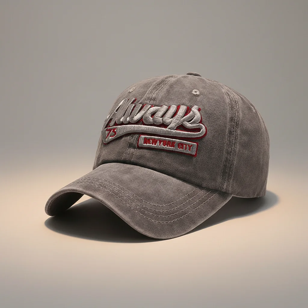 casquette vintage coton style décontracté ajustable - Vue 7 - casquette vintage