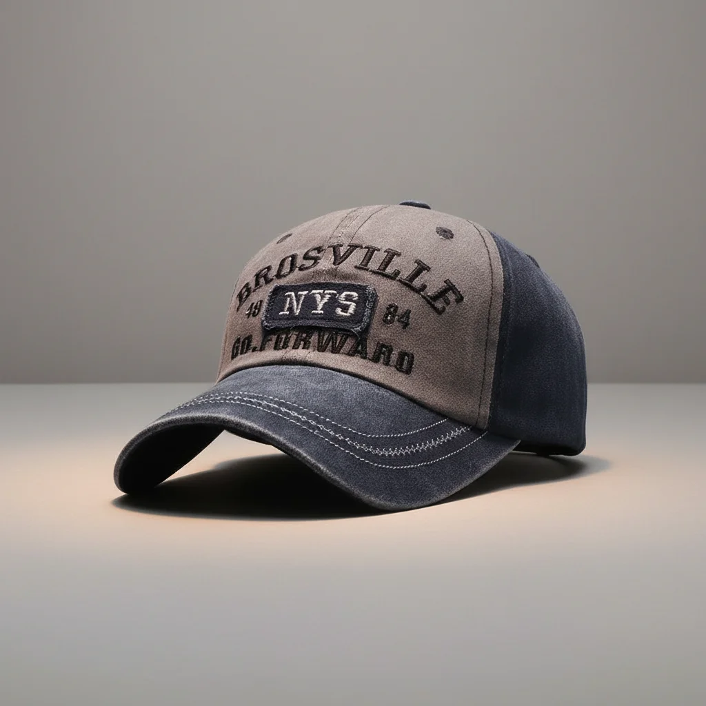 casquette vintage coton style décontracté homme - Vue 10 - casquette vintage