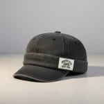 casquette vintage coton style docker - Vue 1 - casquette vintage