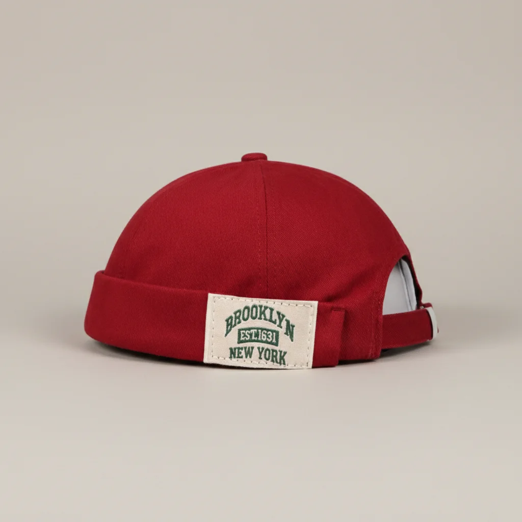 casquette vintage coton style docker - Vue 10 - casquette vintage