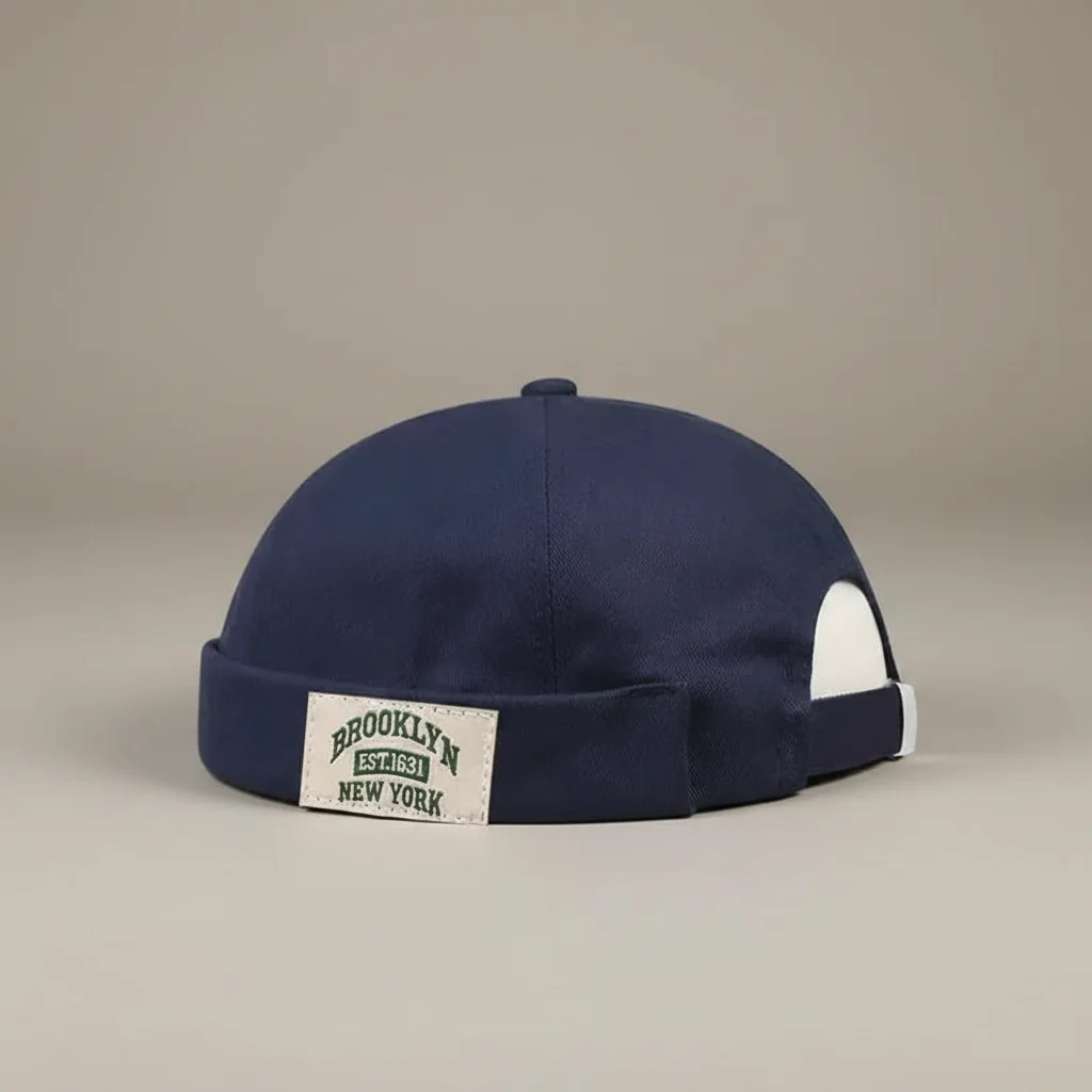 casquette vintage coton style docker - Vue 11 - casquette vintage