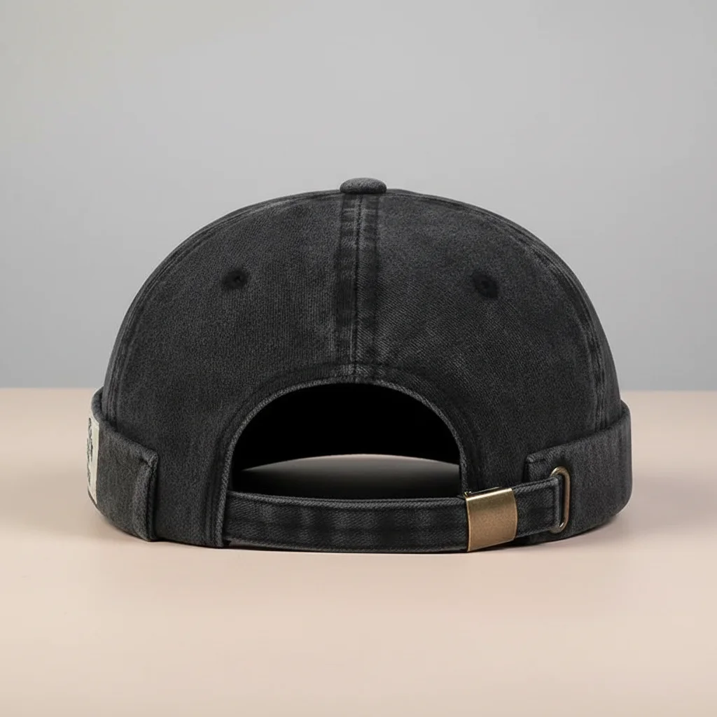 casquette vintage coton style docker - Vue 2 - casquette vintage