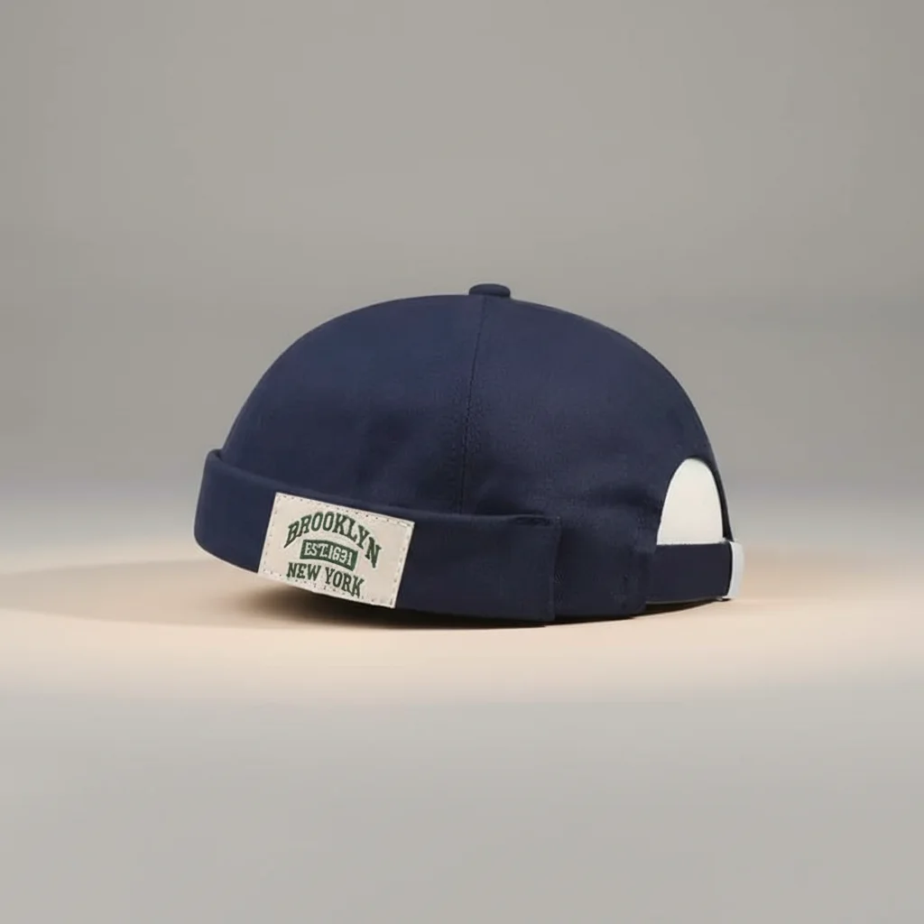 casquette vintage coton style docker - Vue 7 - casquette vintage