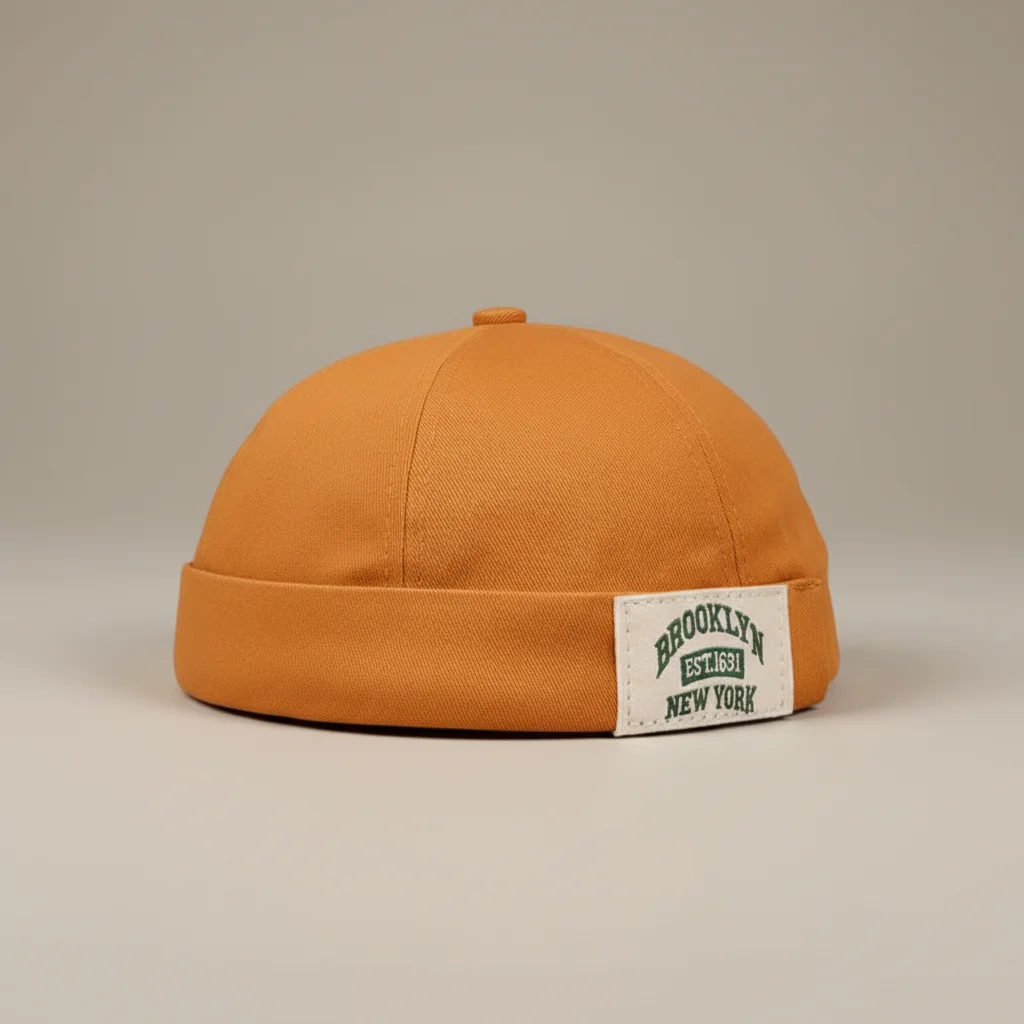 casquette vintage coton style docker - Vue 9 - casquette vintage