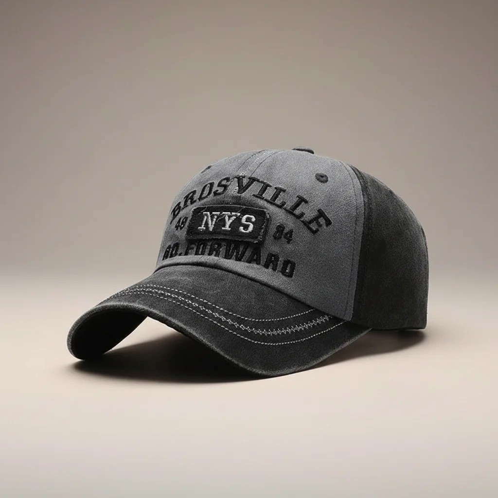 casquette vintage coton style rétro ajustable - Vue 14 - casquette vintage