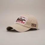 casquette vintage coton style usa - Vue 1 - casquette vintage