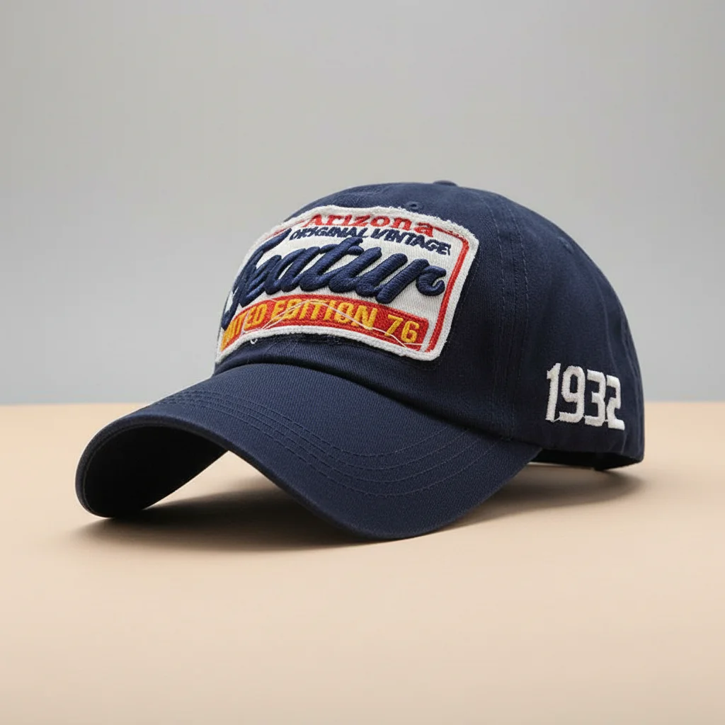 casquette vintage coton style usa - Vue 13 - casquette vintage