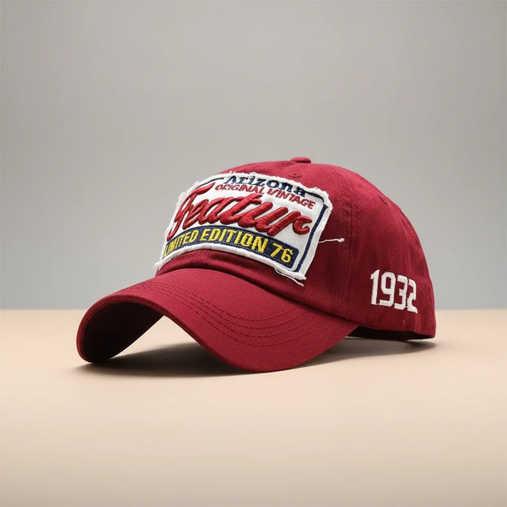 casquette vintage coton style usa - Vue 15 - casquette vintage