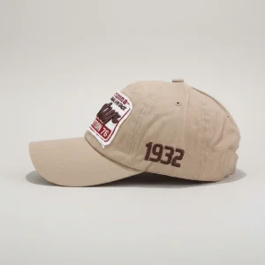 casquette vintage coton style usa - Vue 2 - casquette vintage